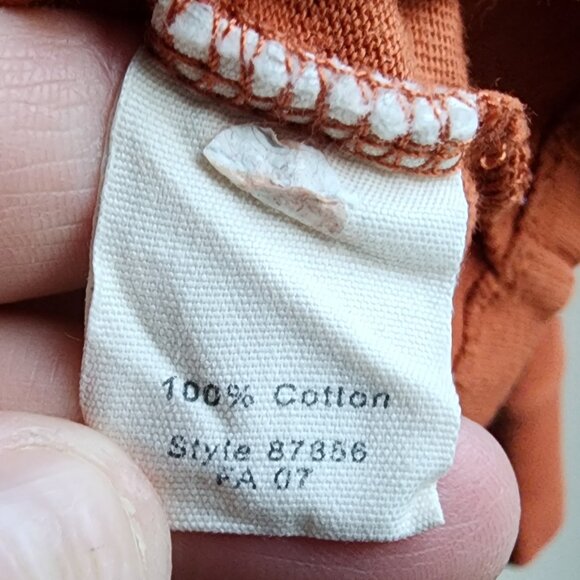 J. Crew Orange Lake George Long Sleeve Jersey Size Large - Picture 9 of 15